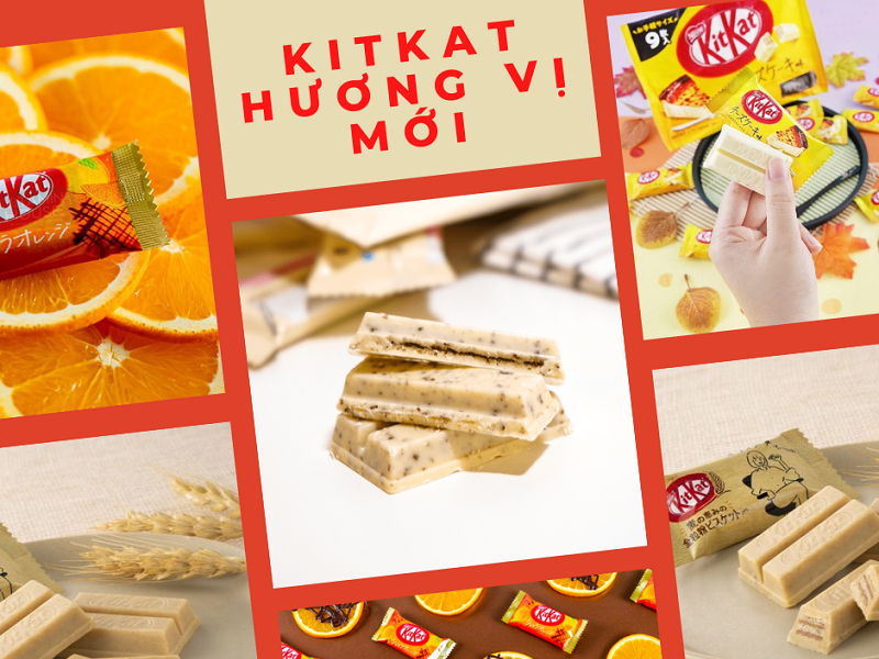 Kitkat Nhật Bản – Mayumi Update sản phẩm mới