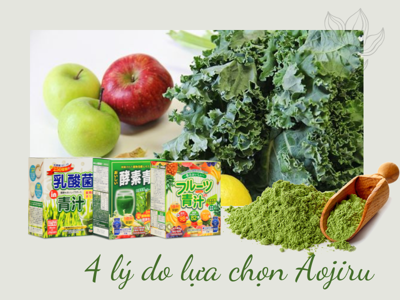 4 lý do để bạn lập tức chọn Aojiru cho cả gia đình