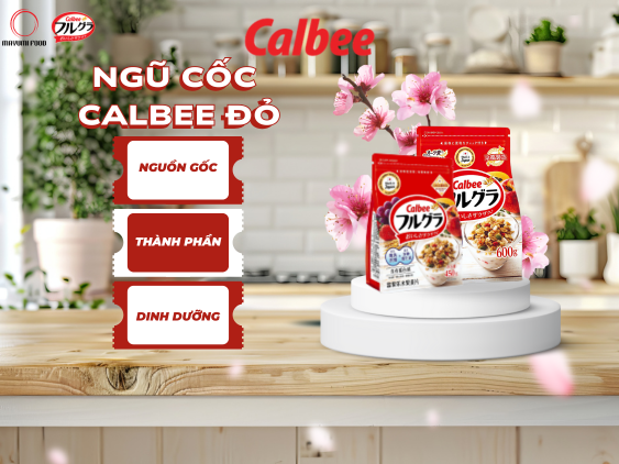 Ngũ cốc Calbee đỏ gồm những thành phần gì? Có tốt cho sức khỏe không?