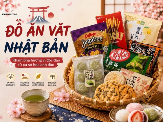 Văn Hóa Bánh Kẹo Xứ Phù Tang: Tại Sao Đồ Ăn Vặt Nhật Bản Lại 
