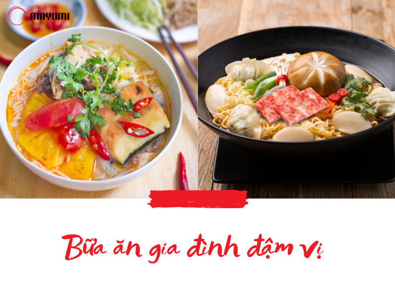 Gợi ý bữa ăn gia đình thơm ngon đầy đủ dinh dưỡng