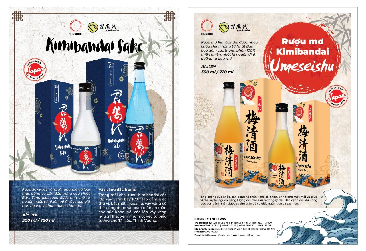 Tìm hiểu về Rượu Nhật Bản Kimibandai