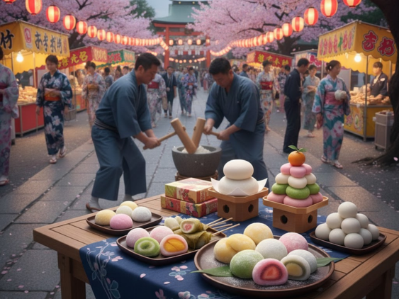 Mochi Nhật Bản Và Hương Vị Lễ Hội: Thưởng Thức Văn Hóa Qua Từng Chiếc Bánh Truyền Thống 